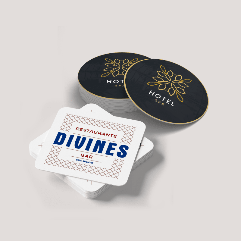 Bases de Copos personalizadas Bases de copos personalizados