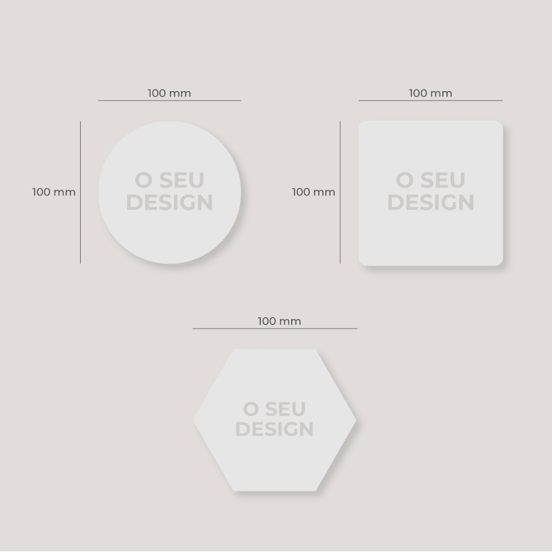 Bases de Copos personalizadas Bases de Copos personalizadas