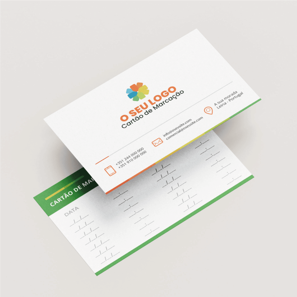 Cartão de Marcação Cartão de Marcação